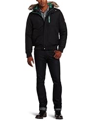 From Amazon.com. Click for details:
 Bench Mens Fraiser Hooded Jacket, Black, X-Large Bench Mens Fraiser Hooded Jacket, Black, X-Large