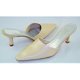 BCBGirls Melany Womens Slides, Pumps Size 6.5 White at BCBG MAX AZRIA