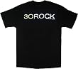 30 Rock TV Logo Black T-Shirt Tee