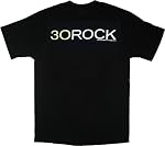 30 Rock TV Logo Black T-Shirt Tee