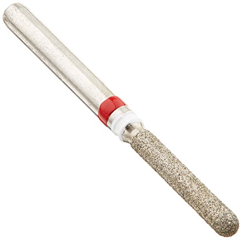 CROSSTECH Z881/014F Zircon Oxide Prep Diamond Burs for Lithium Disilicate, Friction Grip Shank, Z801L/014, Z801/018, Z801/023, Z368/023, Z379/023, Z390/016, Z862/014, Z862/018, Z863/012, Z807/018, Z856/016, Z856L/018, Z856/025, Z850/018, Z881/014, Z878K/021, Head Size 1.4mm and Head Length 8.0mm, Fine (Pack of 5)