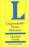 Classical Greek Langenscheidt Pocket...