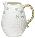 Belleek Shamrock Pitcher