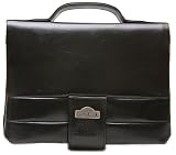 Bagabook Executive Black Wrinkled Leather Effect.
