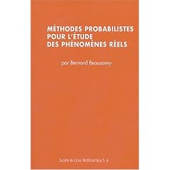 M�thodes probabilistes pour l'�tude des ph�nom�nes r�els