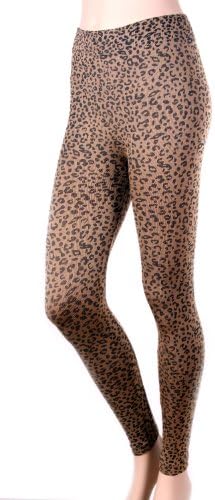 Simplicity Womens Leopard Print Fashion Leggings / Tights / Pants