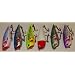 6 Topwater Poppers Crankbaits - Fishing Lures Set T6I