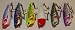 6 Topwater Poppers Crankbaits - Fishing Lures Set T6I