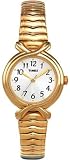 Timex 27801 Women's Gold-Tone Dress Watch with Gold-Tone Stainless Steel Expansion Band