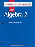 Buy : Holt Algebra 2 Homework and Practice Workbook