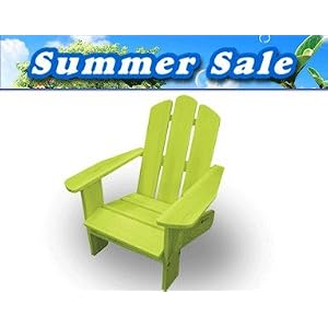 Lohasrus Summer Sale - Kids Patio Chair 15005 - Non-toxic Stained Fir, Indoor Outdoor, for ages 2... by