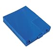 Out Guides, Center "OUT" Tab, Vinyl, Letter, Blue, 50/Box
