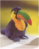 Plush Green Toucan 9