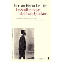 Soulier rouge de rosina quintana (le)