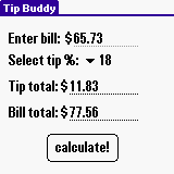 Tip Buddy downloadable Software