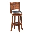 Distressed Oak Sumatra Swivel Stool - 24