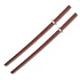 2 Natural Wooden Bokken Practice Training Daito Sword SET