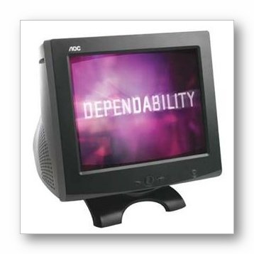 Aoc International  ft710 17 Flat Crt 1280X1024-BLK/SLV