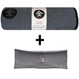 Reviews  prana yoga mats  Metal yogitoes® mat size SKIDLESS® yoga towel + gray hBand stretchy headband combo by Absolute Yogi®