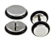 FAKE PLUG SURGICAL STEEL 2g/6.0mm - Sold As A Pair