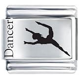Dancer Italian Charms Bracelet Link