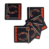 NFL Football Team Six Piece Paper Euro Coaster Set