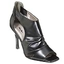 Women's Mossimo&reg; Valentina Peep-Toe Booties - Black