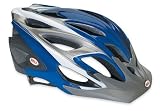 Bell Triton Bike Helmet (Blue/Silver, Universal Large)