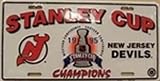 New Jersey Devils (1995 Champs) License Plates Plate Tag Tags auto vehicle car front