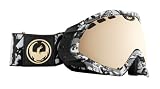 Dragon MACE Snow Goggles - TERROR Frame / Gold Ionized Lens / Black with Gold Patch Strap