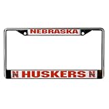 Express Nebraska Cornhuskers Chrome License Plate Frame