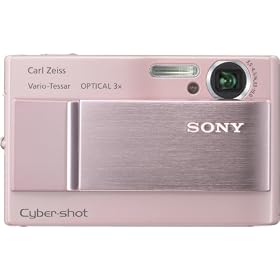 Sony Cybershot DSC-T10 7.2MP Digital Camera with 3x Optical Steady Shot Zoom (Pink)