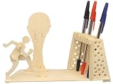 Review Quay  / Football Pen-Holder - Woodcraft Construction Kit