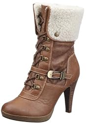 s.Oliver Casual 5-5-26113-29, Damen Fashion Stiefel, Braun (COGNAC 305), EU 39