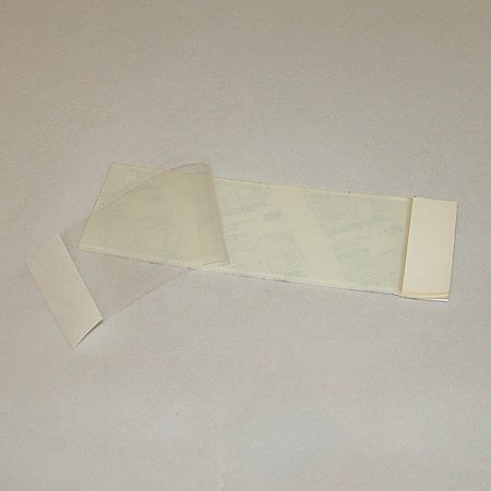 3M 3750P Scotchpad Packaging Tape Pad, Clear 2 Wide x 6 Long