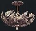 LAMPS BEAUTIFUL Biltmore Estate Oak Leaves Ceiling Fixture--SPECIAL--SHOWROOM DISPLAY MODEL--Excellent customer service--see our feedback. Image