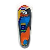 Dr. Scholl's Massaging Gel Sport Insoles, Men's Size 8-13, 1-Pair Packages (Pack of 2)