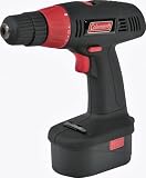Coleman Powermate PMD8133 18 Volt Pro Series Cordless Rechargeable Drill Kit with 2 Batteries