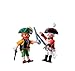 PLAYMOBIL Pirate and Redcoat Soldier