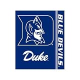 Duke Blue Devils 50x60 Stripes Series Royal Plush Blanket Throw