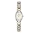 Bulova Women's 98V02 White Patterned Bracelet Watch from Bulova