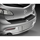 Rear Bumper Guard Step Plate Mazda3 5-Door 10 2010 by Mazda