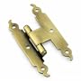 Amerock BP1672-AE Furniture Accents Hinge Non Self-Closing "H" Antique Brass, 3/8-Inch Offset