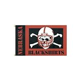 Nebraska Cornhuskers NCAA 3' x 5' Single Sided Banner Flag