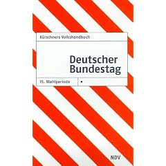 K�rschners Volkshandbuch Deutscher Bundestag