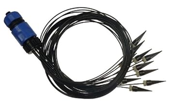 【クリックで詳細表示】セフティー3 園芸給水 点滴ノズル 10か所同時水やり 鉢・プランター用 STN-1015： DIY・工具