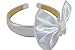 Sparkling Glitter Satin BOW Arch Headband By Funny Girl Designs