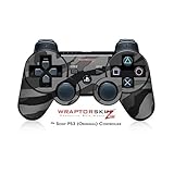 Sony PS3 Controller Decal Style Skin - Camouflage Gray