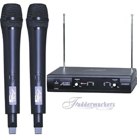 Audio 2000 Super Value VHF Wireless Microphone System AWM6022 by Audio 2000