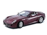 Review MATTEL DIECAST M1200 / Hotwheels - 1/18th Ferrari 599 GTB Fiorano RED